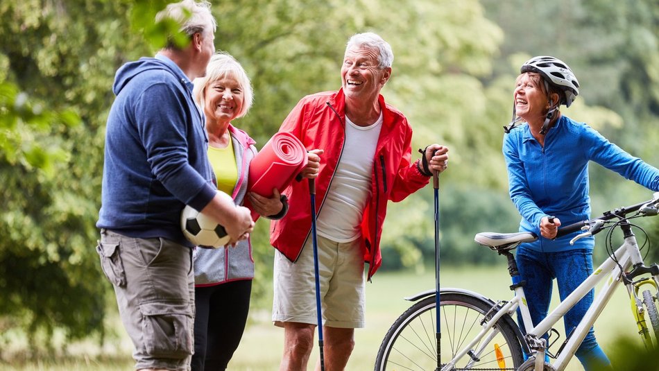 Motiv: verschiedene Sportaktivitäten