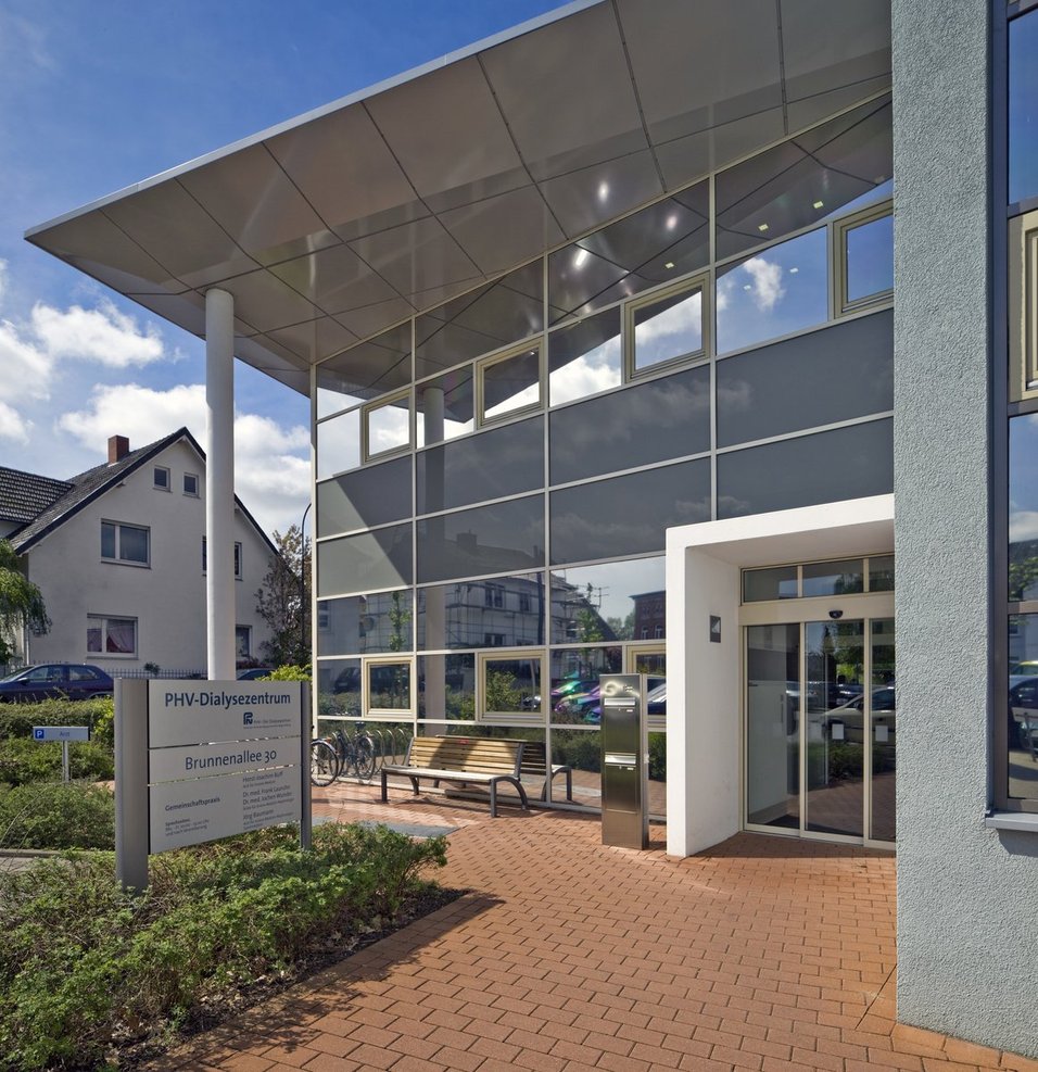 Foto: PHV-Dialysezentrum Bünde Außenansicht Foto: PHV-Dialysezentrum Bünde Außenansicht