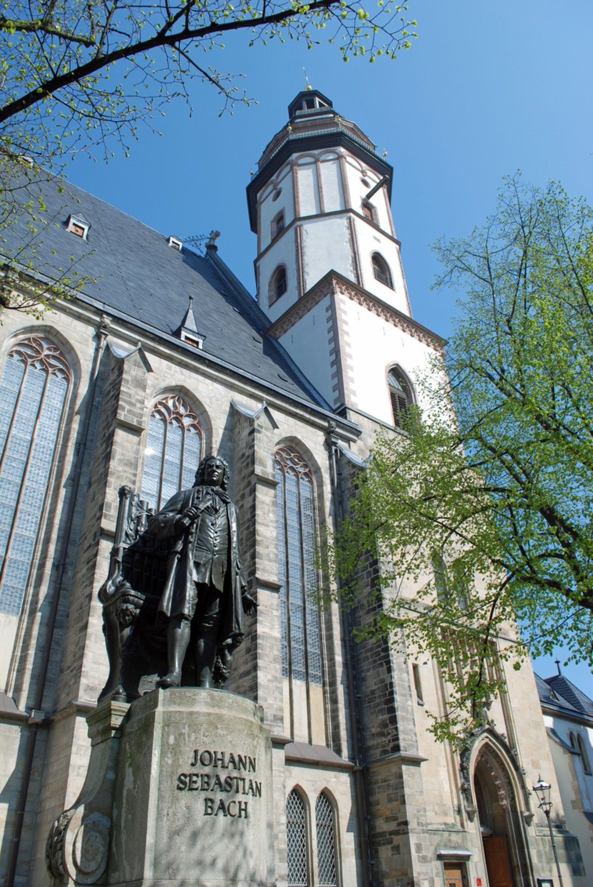 Foto: Denkmal an der Thomaskirche Foto: Denkmal an der Thomaskirche von Andreas Schmidt