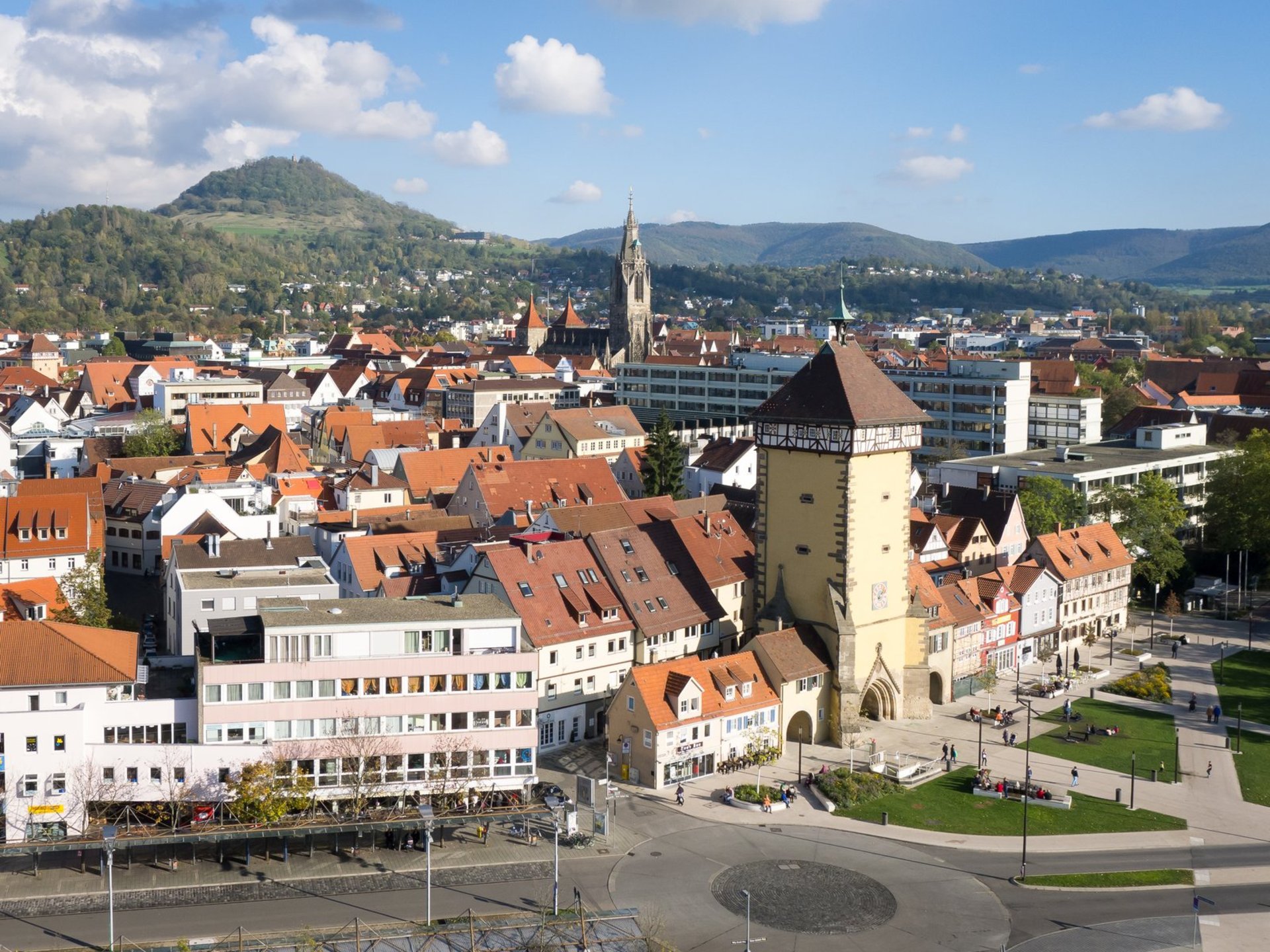 Foto: Reutlingen mit Achalm